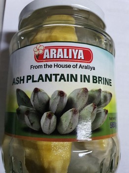Araliya Ash Plantain in brine 560g ****