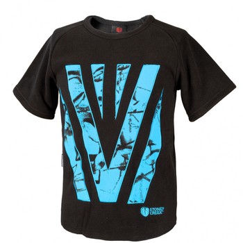 Stoney Creek Kids Loud & Proud Bush Tee Black/Blaze Blue