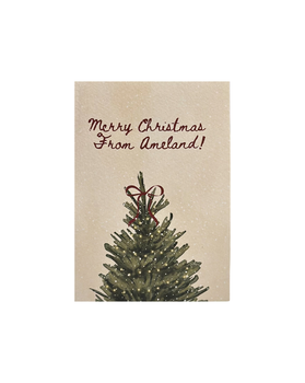 kerstkaart - merry christmas
