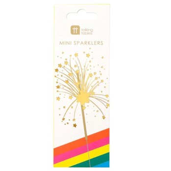 BIRTHDAY BRIGHTS MINI SPARKLERS - PACK OF 10