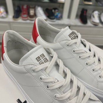 Givenchy City Court 'White Red' Sneakers • Pre-Owned [0126] - view 8