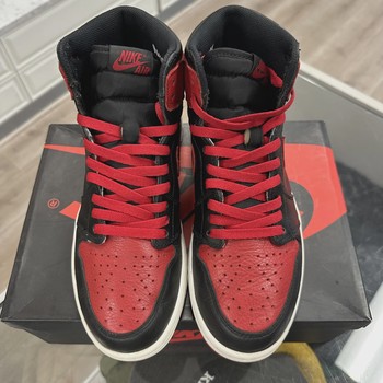 Air Jordan 1 Retro High Black Red Banned (2016) • Pre-Owned [7699] - view 6