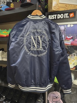 Kith Bomber Jacket Blue L • Pre-Owned [4033] - view 2