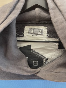 Cav Empt Blue Rib Heavy Hoodie • Pre-Owned [1136] - view 5