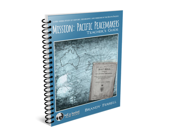used Mission Pacific Peacemakers 6-Week Unit Study Teacher's Guide - Spiral Bound