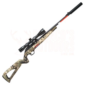 Winchester Wildcat Strata .22LR 16.5" Camo + 4x40 + Suppressor