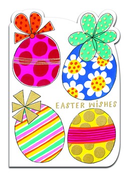 Rachel Ellen - Easter Cookie Cutters - Easter Wishes/Eggs - Ecookie02