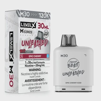 Level X Flavour Beast Unleashed M30 120K Pod - Epic Cherry Iced