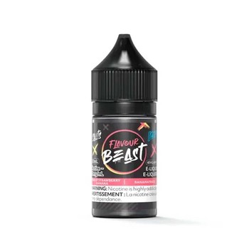 Flavour Beast - Str8 Up Strawberry Banana Iced 30ml Salt
