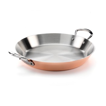 SAMUEL GROVES COPPER INDUCTION PAELLA PAN - 30CM