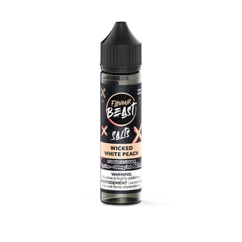 Flavour Beast - Wicked White Peach 60ml Salt
