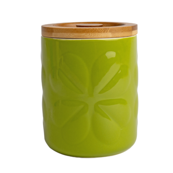 CARNABY CERAMIC JAR - LIME