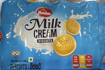 Munchee Milk Cream 390g