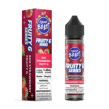 Flavour Beast Fruity G Series - Red Strawberry Fruity G 60ml Salt