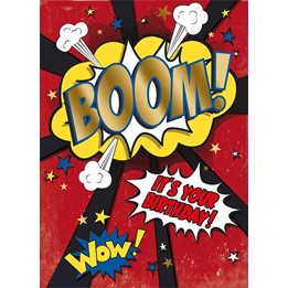 Mint - Boom! It’s your Birthday! Greeting Card - POW469