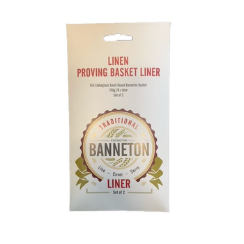 PROVING BASKET LINERS - SET OF 2 SMALL ROUND 20 X 8CM