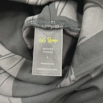 Matty Boy Anti Promo 99 Eyez Hoodie 'Black/Grey • Pre-Owned [9715] / L / Pre-Owned - view 5