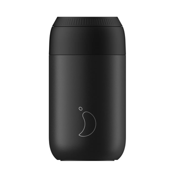 CHILLY'S SERIES 2 340ML ABYSS BLACK COFFEE CUP