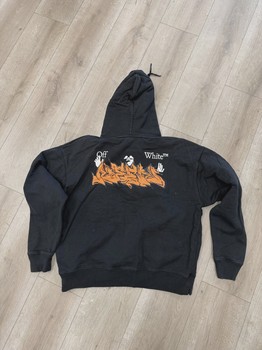 Off-White c/o Virgil Abloh "Graffiti Arrow" Over Hoodie • Pre-Owned [1353] - view 2