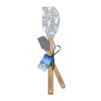THE SNOWMAN ALPINE ADVENTURE - SET OF 2 SPATULAS
