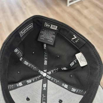Supreme Breast Cancer Awareness Box Logo New Era Fitted Hat • Pre-Owned [0137] - view 2