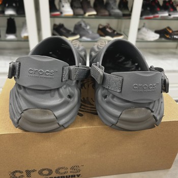 Crocs Pollex Clogs by Salehe Bembury grey • Pre-Owned [2775] - view 4