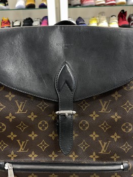 Louis Vuitton Backpack Palk Monogram Macassar Brown - Pre-Owned - view 2