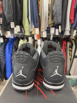 Air Jordan 4 Retro SE Black Canvas • Pre-Owned [6322] - view 4