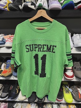 Supreme Studded S/S Football Top Green size L • Brand New [1113] - photo 1