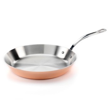 SAMUEL GROVES COPPER INDUCTION FRYING PAN - 28CM