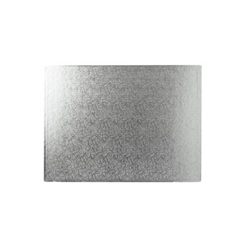 CAKEBOARD - RECTANGULAR THIN - SILVER