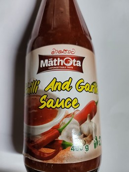 Mathota Chilli Garlic Sauce 400g ****
