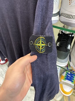 Stone Island Cashmere Sweater - Navy Blue - Pre-Owned - view 3