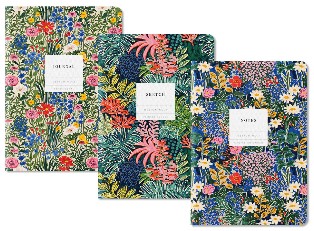 Ohh Deer - Set No.1 | 3 Pack Stitched Notebooks (B6) - KL3TS11761