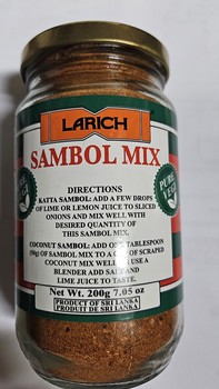 Larich Sambol Mix Veg 200g
