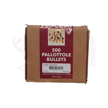 Fiocchi 9mm-38S 123g FMJ Projectiles Box 500