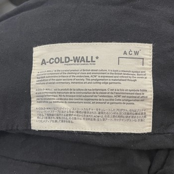 A-Cold-Wall Black Long Sleeve  • Pre-Owned [8163] - view 4