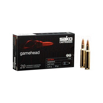 Sako Gamehead 22-250 55gr