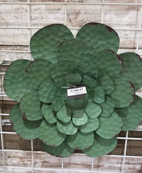 Bright Painted Metal Flowers / Large