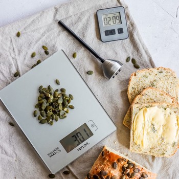TAYLOR KITCHEN SCALES, DIGITAL THERMOMETER AND TIMER GIFT SET
