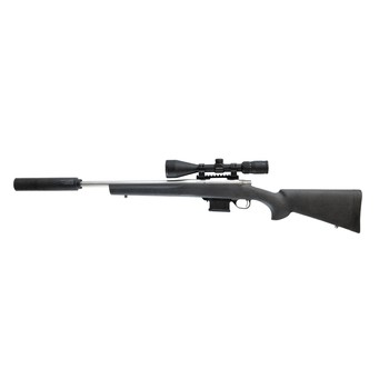 Howa 1500 Mini Action Heavy Barrel .223 Rem + Vortex Diamondback 4-12x40mm BDC Riflescope + DPT MK2 Over-Barrel Suppressor