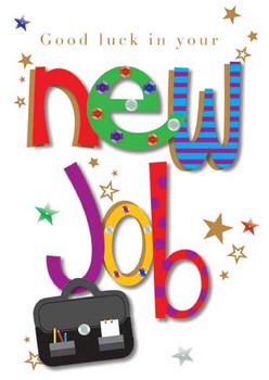 Ling Design - Good Luck New Job Card