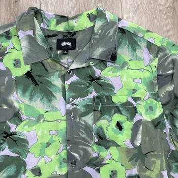 Stussy Watercolor Button Up Shirt - view 2