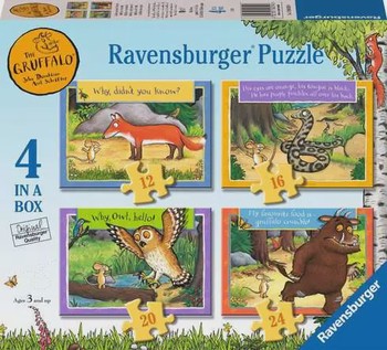 Ravensburger – The Gruffalo 4 Puzzles – 12004019