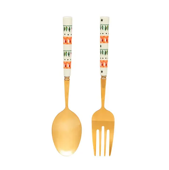 CATH KIDSTON CHRISTMAS  SERVING SPOON AND FORK  SET