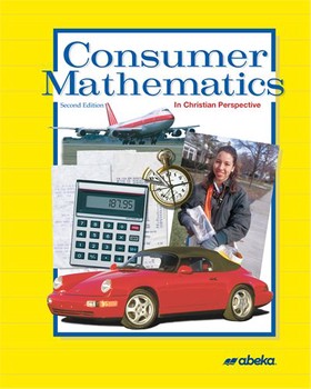 Used Consumer Math  Abeka 2nd Edition (SET)
