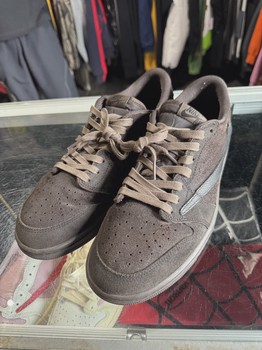 Air Jordan 1 Retro Low Original SP Travis Scott Velvet Brown  No Box • Pre-Owned [7290] - view 2