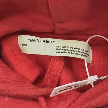 Off-White "Diag Bernini" Hoodie • Pre-Owned [0624] - view 4