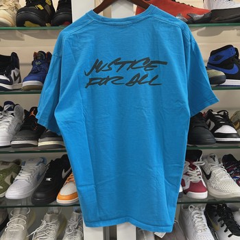Supreme Futura Box Logo Tee Bright Blue • Pre-Owned [9055] - photo 3