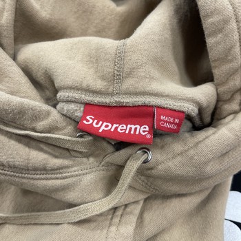 Supreme Reverse Hooded Sweatshirt Dark Tan - Pre-Owned - photo 6